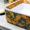 Modern style porcelain wash basin colorful ceramic sink for bathroomhigh quatity Awfvf