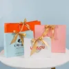 Confezione regalo 510 pezzi Sacchetto di carta personalizzato per confezione di gioielli borsa abbigliamento per piccole imprese shoppinig packge profumo regalo di nozze 230625