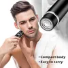 Shavers Mini Electric Rasierer Herren tragbarer Elektrorhasierer Waschbar Bart Trimmer USB wiederaufladbar Männer Rasierer Gesicht Ganzkörper Rasur