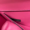 Moda tasarımcısı zincir çanta Yüksek Kaliteli omuz çantası Deri Loco çanta simitasyon kristal koyun derisi astarlı Bayanlar çanta Lüks crossbody çanta yeni