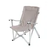 Camp Furniture Beach Chair Camping Outdoor Garden Folding Fishing Silla Plegable Muebles Chaise 48 52 69cm 2.56kg