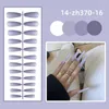 False Nails Fake Nail Art Gel Tips Full Cover Artificial Black Graffiti With Press Glue Design Clear Long Ballet On Coffin