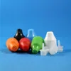 Pet Plastic Plastic Butelki 100pcs 30 ml podwójny dowód wysoce przezroczysty dziecięcy Złodziej Złodziej Safe Butelka z długim sutkiem athvh