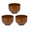 Bowls 3pcs 3.7inch appetizer appetizer party form لتقديم الانخفاضات في المنزل طبق المطبخ وعاء خشب