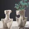 Arts and Crafts Woman Body Vase Mould DIY Nordic Style Human Art Flowerpot Pen Holder Silicone Mould Creative Gips Hars Craft Home Decor 230625