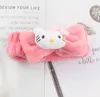 New Kawaii Hair Accessories Spa Headband Plush Cinnamoroll Melody Elastic fashion Soft Girl Headband