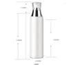 Botellas de almacenamiento de 30ML, 50ML, 120ML, 150ML, cilíndrica, acrílica, bomba de vacío sin aire, botella de loción para suero, emulsión, base, contenedor cosmético