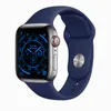 Cinturino in silicone per Apple Watch Series 8 7 45mm 6 5 4 3 2 1 Cinturino morbido di ricambio cinturino per iwatch 41MM 4MM 38MM 42MM 40MM 44MM 49mm Cinturini per smartwatch