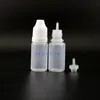 100 Uds 8 ML LDPE frascos cuentagotas de plástico seguros para niños con tapas resistentes a los niños puntas apretar pezón largo Emsao