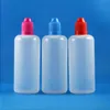 100 Pcs 100ml (1/6 oz) Plastic Dropper Bottles CHILD Proof Caps & Tips LDPE For E Vapor Cig Liquid Juice 100 ml Oowni