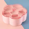 Dinnerware Sets 1/2-Tier Storage Container Shape Candy Box Fruit Nuts Tray Bowl