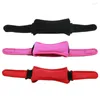 Motorcykel rustning Justerbar sport Gym Patella Sendon Knee Support Strap Band Belt 6.49x2.56in