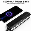 ライトバイクライトTrlife自転車ライトフロント10000lm防水8000mah 5p90懐中電灯USB充電MTBロードサイクリングランプアクセサリー2