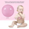 Balão Rosa Ocean Pit Balls 100 Brinquedos para Bebês Bolas Livres de BPA à Prova de Esmagamento Brinquedos de Bola de Plástico Macio Brinquedos de Presente Piscina Tenda Playground Natação Playballs 230626