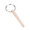 Mode Hêtre Bois Mini Pilons Porte-clés Pilons Percussion Porte-clés Musique Cadeau Multifonctionnel Baguettes Porte-clés Cadeau