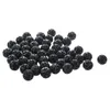 Luftpumpar tillbehör 100 st 18 mm diameter svarta biobollar för akvariumdammfilter