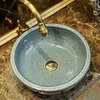 Chińskie Cloakroom Counter Top Porcelan Basin Umywalki łazienkowe Ceramiczne sztuka ręcznie malowane do mycia baseny Lirdo