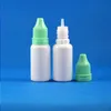 100 Takım/grup 15ML BEYAZ Plastik Damlalıklı Şişeler Uzun İnce İğne Uçlu LDPE Kurcalamaya Dayanıklı Kanıt sıvıları E ÇIĞ Buharı 15 mL Qugds