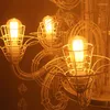 Pendant Lamps Lights Led Postmodern Alloy For Lighting Foyer Dinning Room Bedroom Retro Design Decoration Chandeliers