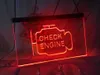 Articles de nouveauté Check Engine Neon Sign LED Neon Wall Light Wall Decor Light Up Neon Sign Chambre Bar Party Noël Mariage Night Light 230625