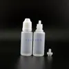 15 ML 100 ADET / GRUP Yüksek Kaliteli LDPE Plastik Damlalıklı Şişeler Çocuklara Dayanıklı güvenli Kapaklar İpuçları Güvenli Buhar Sıkılabilir şişe kısa emzik Utmqf