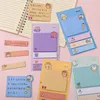 Cartoon Index Sticky Note Student Ins Girl Mark Message Post Office Classification Memo Stationery Supplies Cute