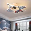 Lustres ventilateur de plafond moderne avec lumière pour salon chambre Ventilador ventilateurs d'avion LED lustre lumières