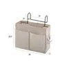 New Canvas Comodino Hanging Pocket Storage Bag Camera da letto Magazine Storage Pouch Diaper Caddy Toy Holder Baby Fissue Box Home Organizer