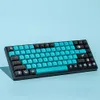 Combos Ocean jellyfish Backlit Keycaps PBT Keycap Set with RGB for Mechanical Keyboards Full 137 Key Set XDA Profile (English)US Layout