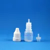 5 ml plastikowe butelki z kropliny LDPE z manipulowanymi czapkami TIPS Złodziej Bezpieczne cienkie sutki 100 sztuk na E Juicy Tqsfd