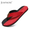Jumpmore zomer mannen gevlochten slippers outdoor strand slippers gratis verzending EVA schoenen maat 39-44