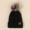 Beanies Winter-Mütze in Übergröße, einfarbig, Zopfmuster, mit Fleecefutter