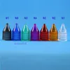 30 ML Plastic Eenhoorn druppelflesje Met pen vorm tepel Hoge Kwaliteit Materiaal Voor Het Opslaan van e liquid 100 Stuks/partij Hpafs