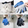 Dog Bath Brush Gloves Dog Glove Grooming Cleaning Dog Cat Pet Combs Grooming Deshedding Effective Cleaning Bathing Hair Removal