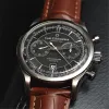 2023 hoge kwaliteit Mannen Luxe Horloges zes steken serie Alle wijzerplaten werken Heren quartz Horloge CARLF merk klok Mode ronde shape263n