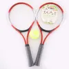 테니스 라켓 KMT 2pcs 성인용 테니스 라켓 테니스 라켓 세트 포함 테니스 가방 스포츠 운동 라켓 청소년 게임 야외 230626
