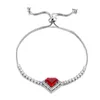 Braccialetto con diamanti da tennis regolabile con cinturino in zircone AAA con trapano completo per gioielli di moda da donna