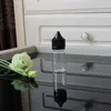 Flaconi contagocce in plastica PET da 30 ml con tappi a doppia prova e capezzoli a forma di penna 100 pezzi Bottiglia di colore trasparente Jxdpu