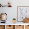Servies Sets Bamboe Mini Bloemenmand Indoor Decor Fruit Opbergdoos Premium Handgeweven Kunstmatig