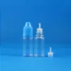 100 Sätze/Lot 10 ml PET-Kunststoff-Tropfflaschen, kindersicher, lange, dünne Spitze, E-Flüssigkeitsdampf, Vapt-Saftöl, 10 ml Qmjsm