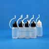 100 Pieces 8 ML High Quality LDPE Metallic Needle Tip Cap dropper bottles For e cig Vapor Squeezable laboratorial Kqisd