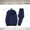 xinxinbuy Men designer Coat Jacket Paris Knitted Jacquard Letter sets cotton tracksuit long sleeve women blue black M-3XL