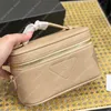 Mini-Make-up-Umhängetasche, luxuriöse Damen-Kosmetiktasche, goldene Schnalle, Herren-Umhängetaschen, Handtaschen aus echtem Leder, kleine Geldbörse, 5 Farben