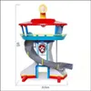 Anime Manga Pawed Observation Tower Patrulla Canina Captain Puppy Patrolling Toy Set Rescue Base Command Center Weihnachtsgeschenk für Kinder 230626