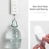 Wall-Mounted Holder Punch-Free Plug Fixer Self-Adhesive Socket Fixer Seamless Power Strip Holder Home Cable Wire Organizer Racks