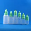 100 Pcs/Lot 30 ML High Quality LDPE Tamper Proof Plastic Dropper Bottles Thief Safe Vapor Squeeze thin nipple Ljtdd