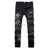 Jeans pour hommes Fashion Skull Wolf 3D Imprimé Jeans pour hommes Pantalon Long Classic Slim Fit Denim Pantalons Hommes Streetwear Male Stretch Jeans J230626