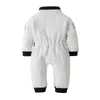 Barboteuses bébé astronaute de l'espace Costume automne hiver vêtements pour tout-petit garçon fille barboteuse Halloween Anime Cosplay tenue 9 12 18 24 36 mois 230625