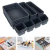 Storage Drawers 1326PCs Drawer Organizers Separator for Home Office Desk Kitchen Divider Stationery Box Women Makeup Organizer Boxes 230625