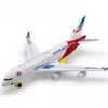 Aircraft Modle A380 Aircraft Large 16.9 '' Long Electric Model Airplane Toy con suoni e luci Giocattoli per bambini Kids Airbus Toys Boys Car 230626